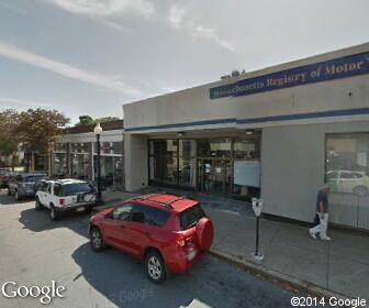 DMV location: New Bedford RMV, New Bedford, Massachusetts